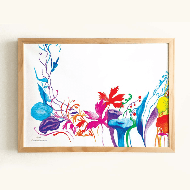 Affiche "Fleurs"